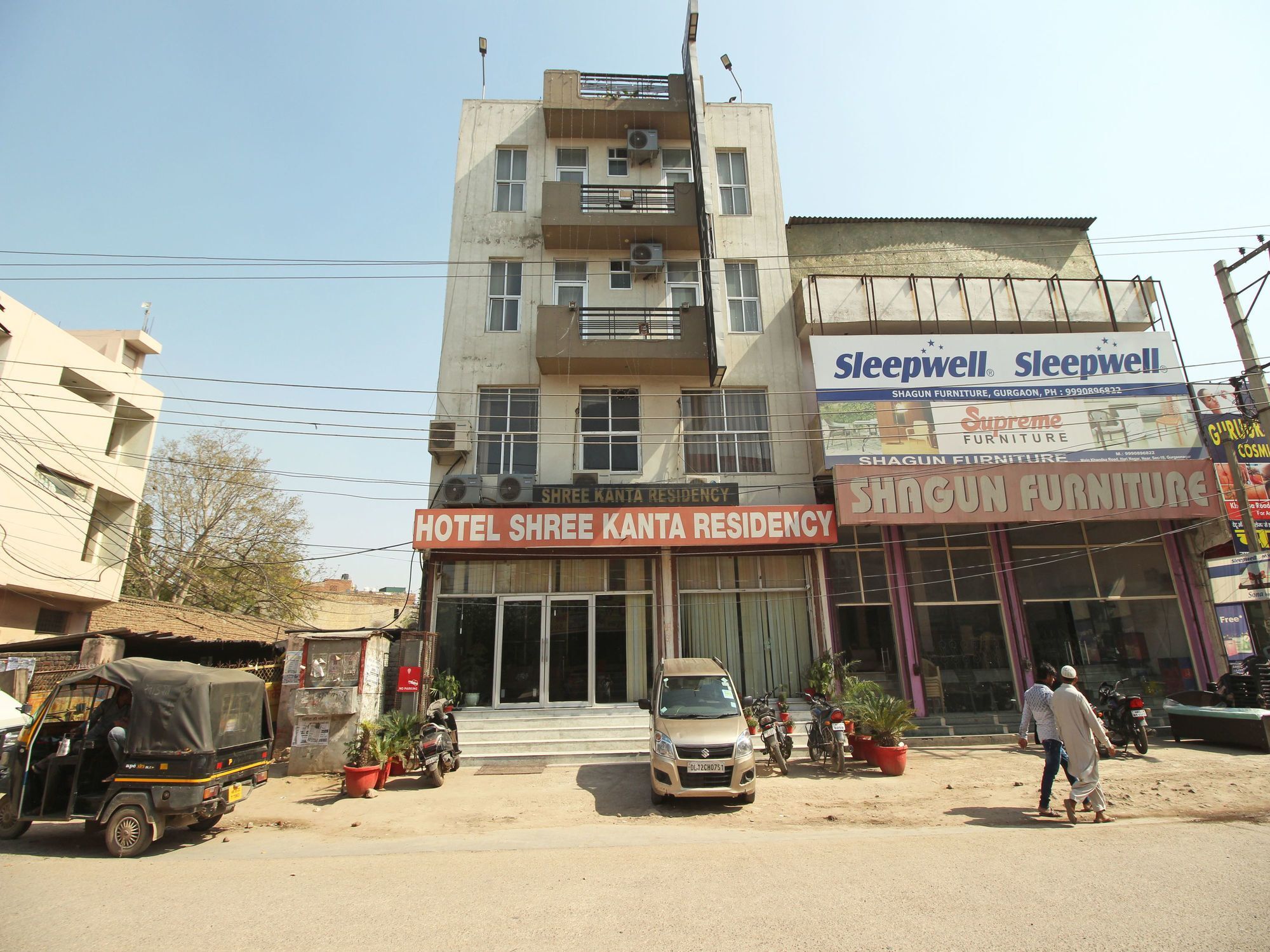 Oyo 576 Hotel Shree Kanta Residency غورغاون المظهر الخارجي الصورة